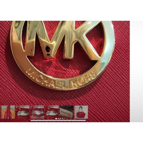 Michael Kors Jet Set Travel Large Chain Shoulder Tote - Picture 5 of 6